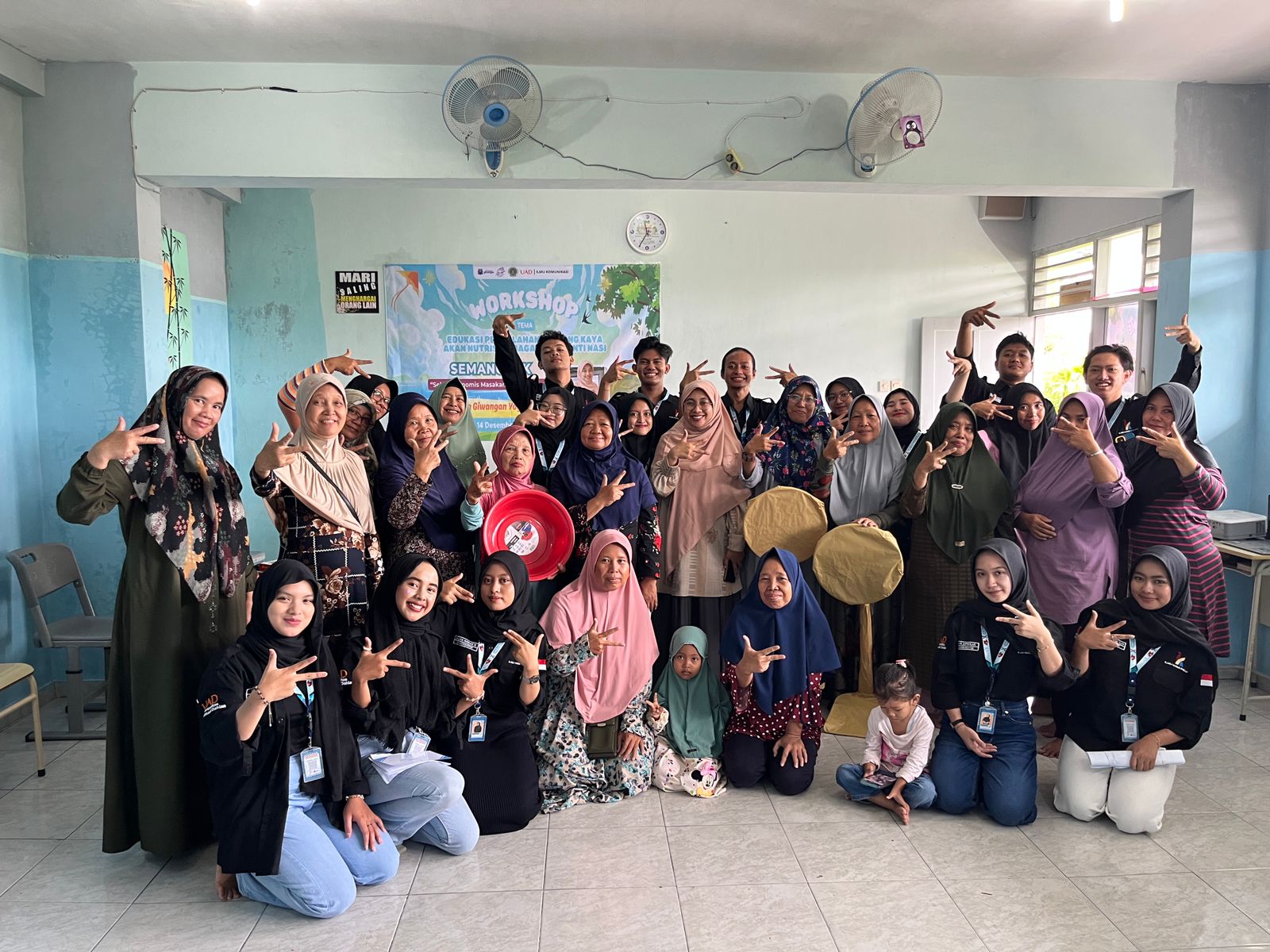 Workshop dan pengolahan umbi ungu sebagai pengganti karbohidrat di Komunitas Giwangan